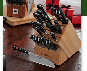 W&uuml;sthof(R) 21-Piece Classic Knife Set with Bonus 'Wave' Knife - $999.95
