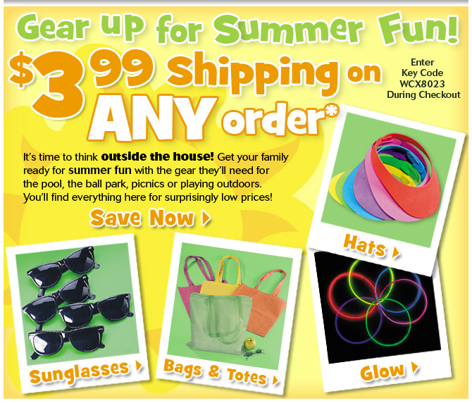 $3.99 Shipping on ANY order* Save Now&raquo;