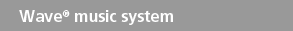 Wave music system