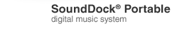 SoundDock Portable digital music system