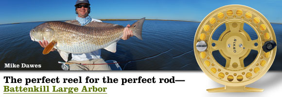 The perfect reel for the perfect rod--Battenkill large Arbor - Mike Dawes