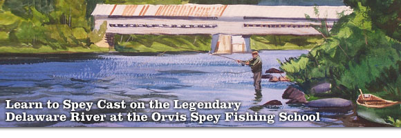 Learn to Spey Fish on the West Branch of the Delaware at The Orvis Spey Fishing School