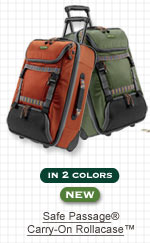 NEW Safe Passage Carry-On Rollacase - In two colors