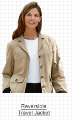 Women's Reversible Travel Jacket