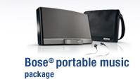 Bose portable music package
