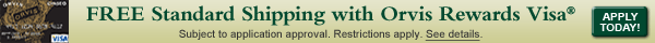FREE Standard Shipping with Orvis Rewards Visa.
