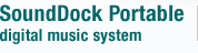 SoundDock Portable digital music system