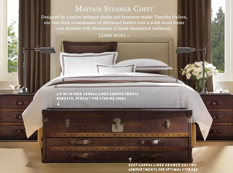 Learn More About the Mayfair Steamer Chest >