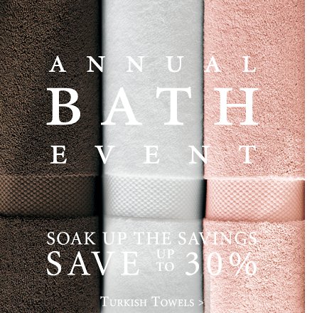 Annual Bath Event - Soak Up the Savings