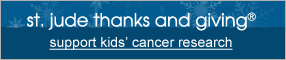 St. jude thanks and giving Support kids' cancer research