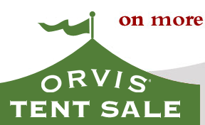 Orvis Tent Sale