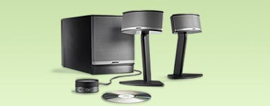 Companion 5 multimedia speaker system