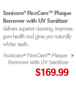Sonicare� FlexCare� Plaque Remover with UV Sanitizer - $169.99