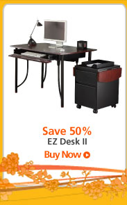 SAVE 50% EZ Desk II - BUY NOW