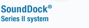 SoundDock Series II system