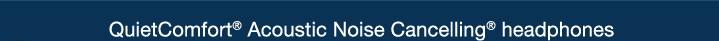 QuietComfort Acoustic Noise Cancelling headphones