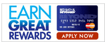 EARN GREAT REWARDS: Bed Bath & Beyond Mastercard
