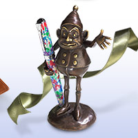 Bronze Brownie Pen Stand