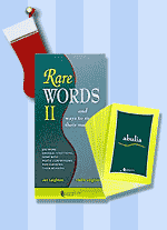 Rare Words II and Rare Fare Cards