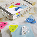 Corner Clips, set of 8