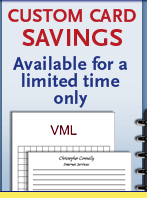 Custom Card Savings--Available for limited time only