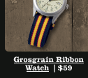 Grosgrain Ribbon Watch | $59