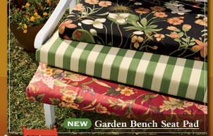 NEW Garden Bench Seat Pad