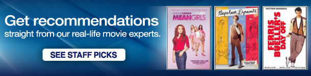 Get recommendations straight from our real-life movie experts. - See Staff Picks