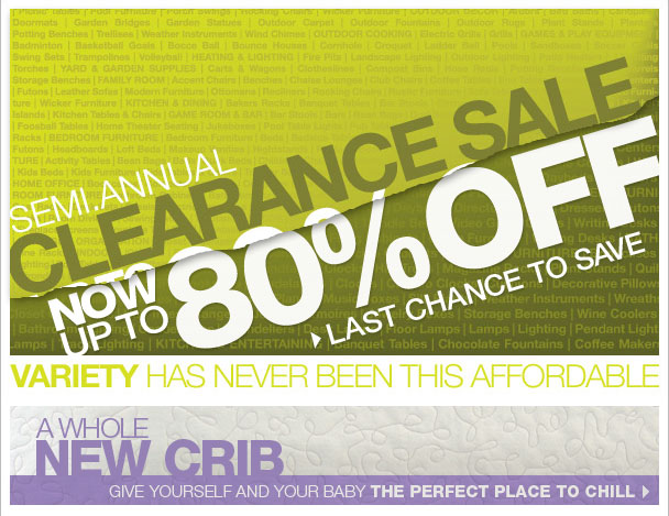 Clearance 80% Off