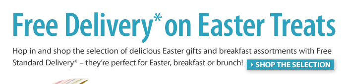 Free Delivery on Select Treats