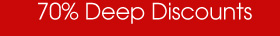 guilt-free shopping spree  Get more &hellip; for a lot less check out clearance Find more for your moolah    Save while supplies last!