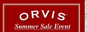 ORVIS Summer Sale Event