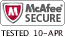 HACKER SAFE certified sites prevent over 99.9% of hacker crime.